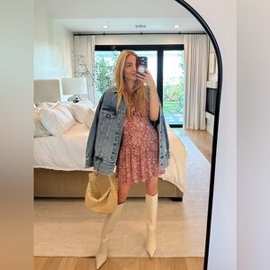 Reformation Adelina Floral Minidress